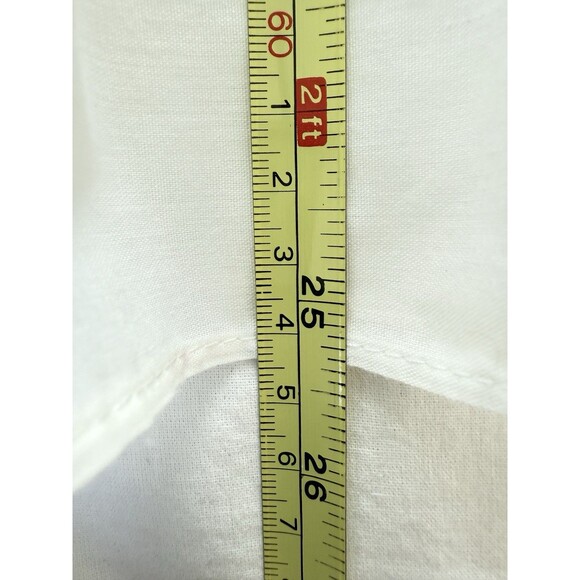 Rare Editions Girls Sz 6 White Lace Dress Thin Straps Bottom Ruffle 100% Poly - Picture 10 of 11